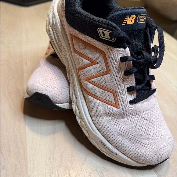 New Balance Shoes - New Balance Fresh Foam Shoes in Light Pink and Black